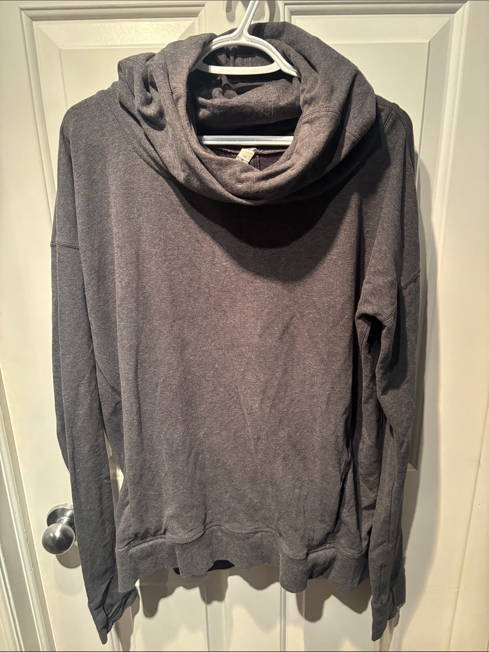 lululemon athletica Dark Gray Stress Less Hoodie